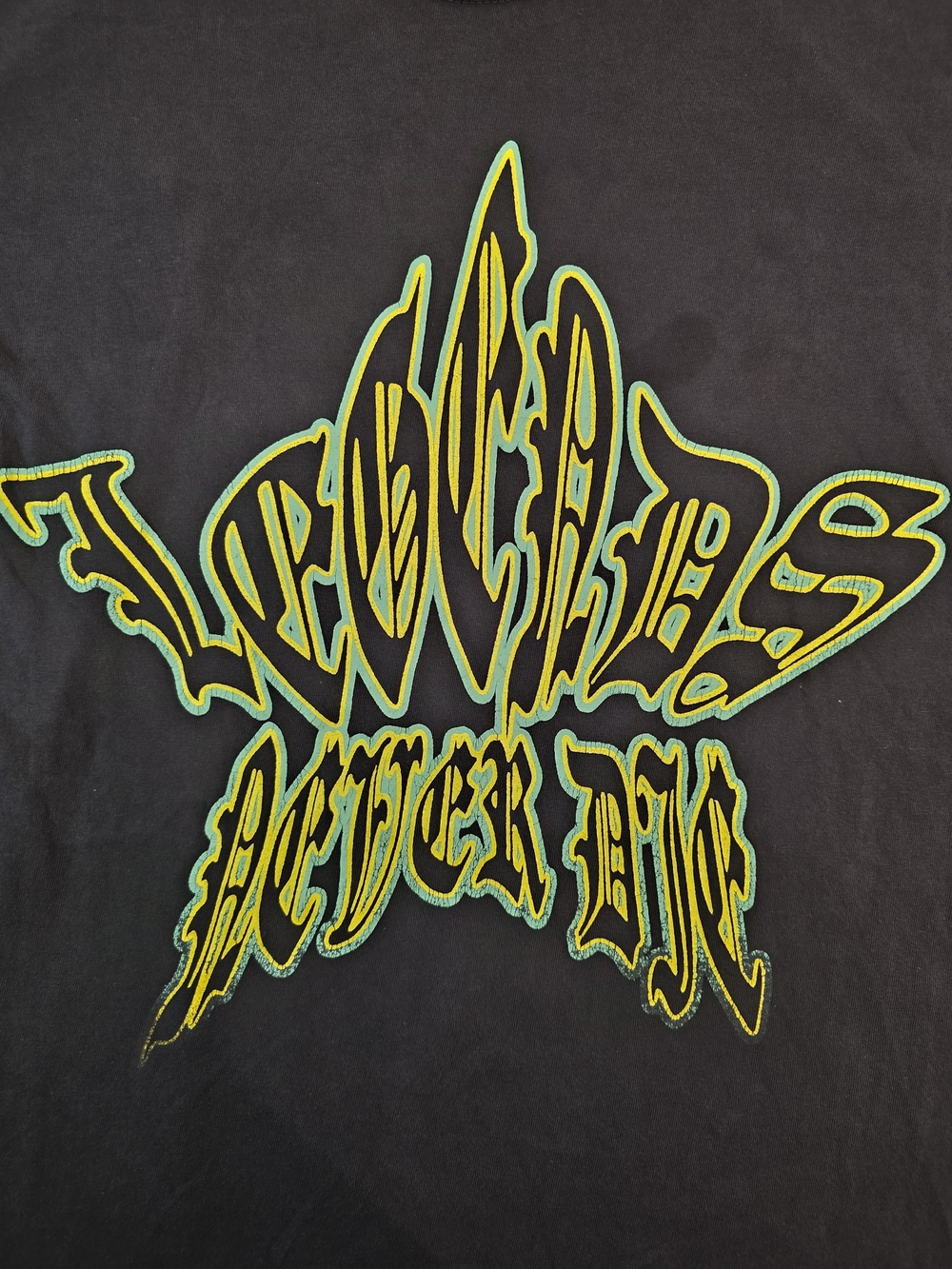 Juice WRLD x VLONE Legends Never Die Black T Shirt Medium